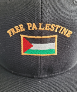 Free Palestine with Palestine National Flag Hat