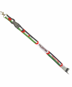 Full image of Palestine Country Flag Lanyard