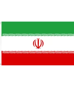 The Iran flag in 90cm x 150cm size