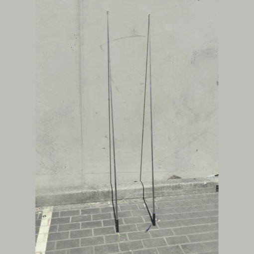 Image of Telescopic Handheld Flag Pole extended to 1.8 metres
