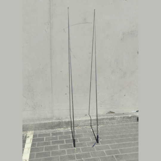 Telescopic Flag Pole 1.8m Image of Telescopic Handheld Flag Pole extended to 1.8 metres