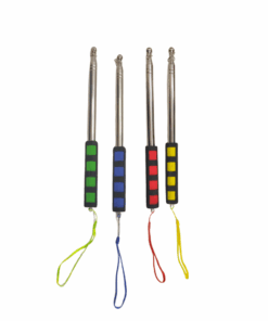 Four variations of Telescopic Handheld Flag Pole