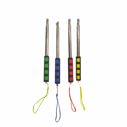 Four variations of Telescopic Handheld Flag Pole
